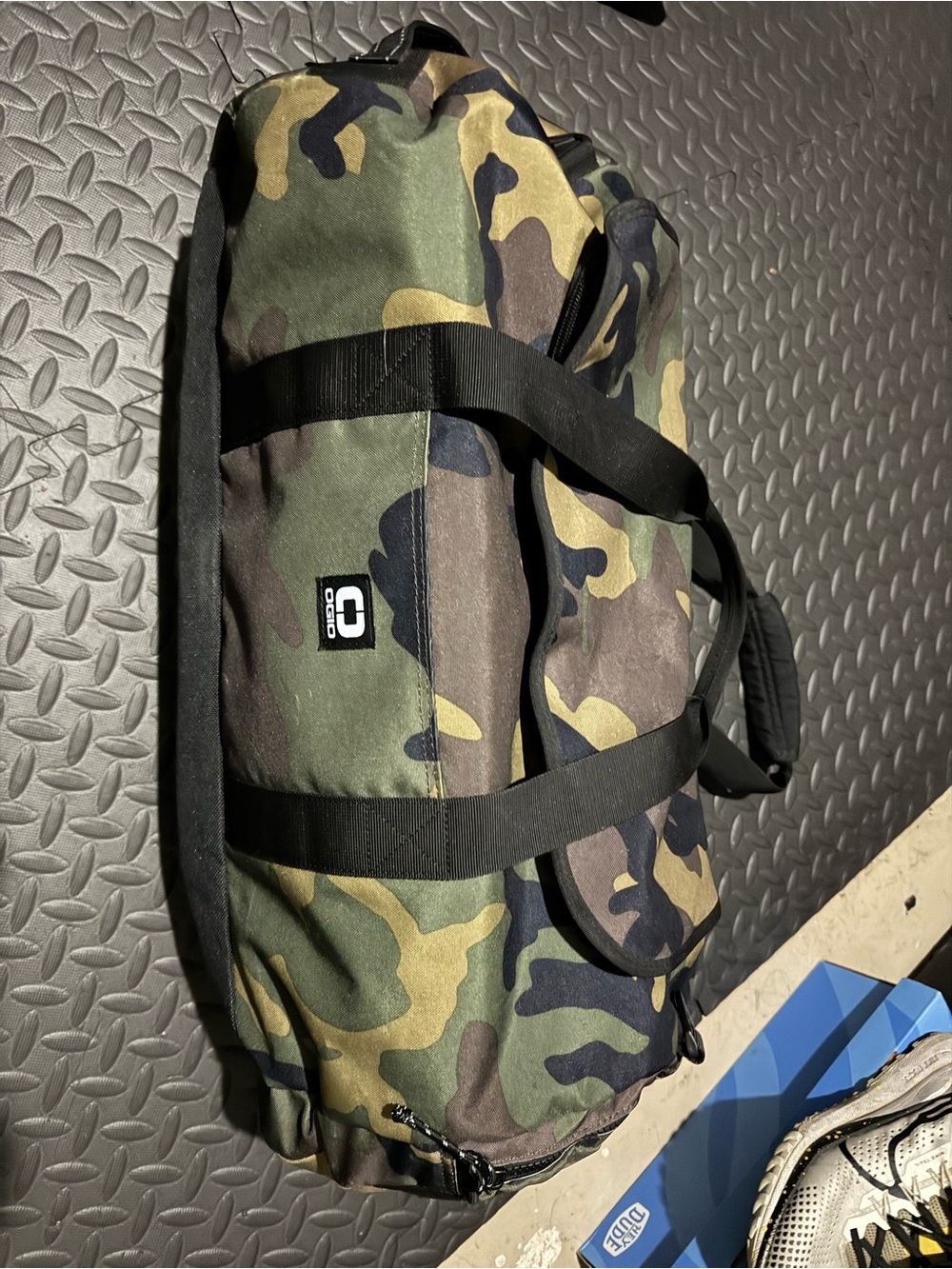 OGIO Camouflage Duffel Bag - Green, Brown, Black